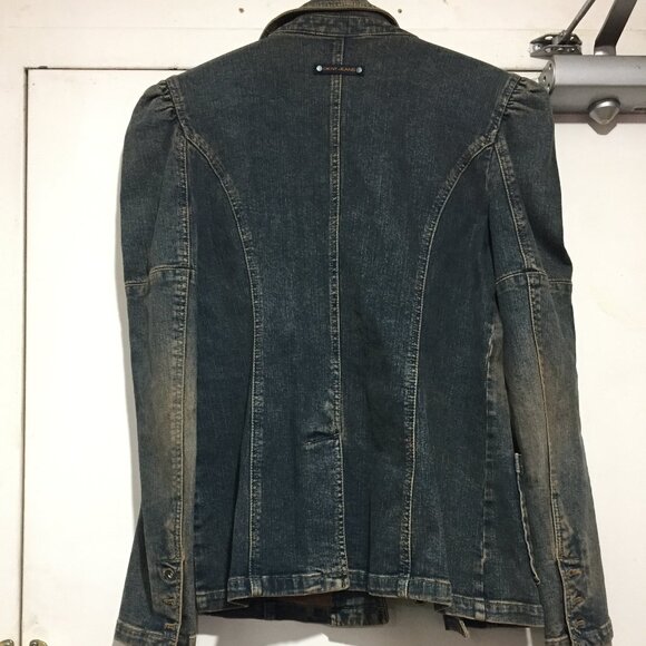 VINTAGE DKNY JEANS SLIM FIT JACKETS SIZE M - Picture 8 of 12
